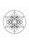 Sacred Geometry Teal Metatron Black Mug, Gift, Dowry Box, Presentation Box - 2