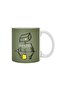 Robot on Coffee Break White Mug, Gift, Dowry, Presentation - 2