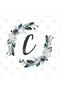 C Bohemian Floral Monogram Mug - Gift, Dowry and Presentation - 2
