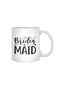 Bridesmaid White Cup, Gift, Dowry, Presentation Holder - 2