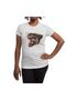 Balam Jaguar Illustration - Unisex White T-Shirt - 5