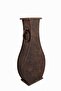 75 cm Premium Italian Painted Copper Antique Vase - 4