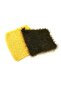 Hand Knitted 2-Piece Kitchen Dish Washing Cloth Green - Yellow - 2