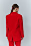 Blazer Jacket Red - 5