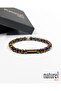 Natural Stone Hematite-Tiger's Eye / Natural Stone Bracelet