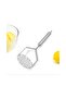 Round Luxury Stainless Steel Potato Masher, Practical Potato Masher, Food Maker - 2