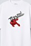 Spiderman Web Printed Marvel Oversize Unisex White T-Shirt