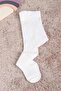 BABY-CHILD ECRU - WHITE COMBED COTTON PANTY SOCKET 6 MONTHS - 12 YEARS OLD - 2