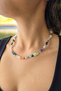 Fit Kalma Natural Stone Necklace Apatite, Pink Quartz, Sunstone, Crystal Quartz, Tiger's Eye, Garnet, Citrine - 3