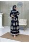 Summer Viscose Dress - Belt Detailed - 3