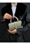 Paula Model Almond Green Women's Hand and Shoulder Bag - 5