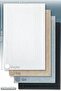 Cotton Woven Water Absorbent Bath Mat, Bathroom Rug Vera 60X100 cm White - 3