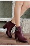 Zippered Women's Short Boots - 2