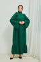 Ruffle Detailed Hijab Abaya 11m01 - 3