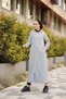 Cape & Abaya - Gray - Long - 3