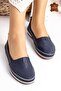 Barvey (100%) Genuine Leather Comfortable Women's Flat Shoes 1298