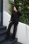 Lace-up Sleeves Double Set BRC1301 Black Khaki - 3