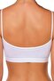 Women's Thin Strap Padded Bustier Half Tank Top Bra Set of 3 - 6