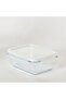 Oven Glass Rectangular Container with Lid - 730 ml - 6