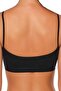 Women's Thin Strap Padded Bustier Half Tank Top Bra Set of 3 - 5