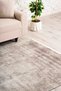 Abstract Patterned Cream Washable Non-Slip Base Chenille Hallway Living Room Kitchen Carpet 8103 - 6