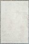Nordic Patterned Beige Chenille Machine Washable Fringed Non-Slip Base Living Room Carpet 8342 - 5