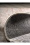 Nordic Patterned Light Cream Washable Non-Slip Base Chenille Carpet 7805 - 6