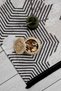 Modern Carpet Brown Black Washable Chenille Woven Fringed Non-Slip Base Living Room Carpet 7058 - 5