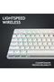 G PRO X TKL LIGHTSPEED - لوحة مفاتيح لاسلكية للألعاب، مفاتيح GX باللونين البني والأبيض - 4