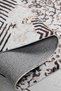 Modern Carpet Brown Black Washable Chenille Woven Fringed Non-Slip Base Living Room Carpet 7058 - 4