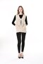 Women's Seasonal Knitted Model Three Buttons on the Front Double Pockets Mercerized Woven Classic Mother Vest - 6
