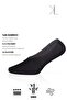Men's 4-Pack Bamboo Stitch-Free Non-Slip Silicone Ballet Flats Socks - 2