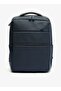 Solid Backpack with Adjustable Straps and Zip Closure - W 30 x H 5 x D 45 cm