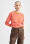 Relax Fit Crew Neck Sweatshirt X0188Az22Wn - 3