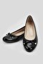 Women's Black Patent Leather Genuine Leather Size 35-41 Ballerinas - 6