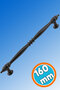 Furniture 160 mm Black Kitchen Cabinet Drawer Cupboard Door Handle Flat Metal Handle Handle Handles