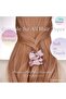 100% Pure Silk Women's Scrunchie Hair Tie 3.5cm - Soft Comfortable for Sleep Bagel Rubber Hair Tie Model-5 - 2