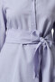 Blue Waist Tie Detailed Regular Regular Fit Shirt Twoaw25Go00071 - 4