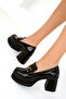 Black Casual Shoes 19561 - 4
