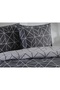 Ranforce Polka Duvet Cover Set Double - Anthracite - 5