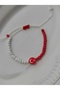 Eid Gift Turkish Flag Figured Sand Bead Children's Bracelet - 2