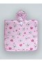 Patterned Hooded Cotton Towel Children's Poncho Bathrobe 1-6 Years