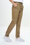 Children's Unisex Cotton Gabardine School Trousers with Elastic Waist for Girls/Boys - 2