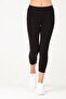Girl's Modal Classic Capri Length Thin Lycra Black Tights -8009 - 3