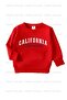 Milligan Buffaloes Printed 3-Pack Unisex Grey-Red-Black Crew Neck Kids Sweatshirt - 4