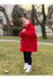 2024 Winter Girl's Wrapped Winter Stamp Coat - Red - 6