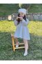 Organic Muslin Embroidered Bohemian Dress Daisy 1-10 Years Ecru - 7