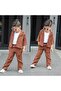 Old Money 2024 Boy's Y Sleeve Set Brown - 4