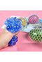 1 Squeeze Ball Green Imported Model Hand Motion Force Toy Joke Squeeze Ball Gel Brain Slime Ball - 2