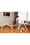 Pikler Cushioned Climbing Set |   Montessori Play Set |   Triangle - Arch - Ramp Flamingo Pillow - 2